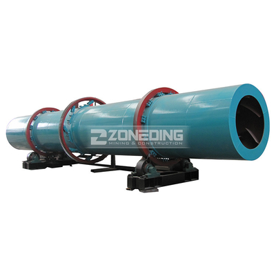 Chemicals Processing High Efficiency Rotary Fertilizer Dryer For Building Materials Chemical Industry